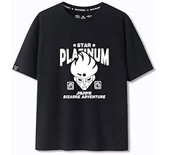 ジョジョ　THE WORLD Tシャツ 黒　Ｌサイズ Amazon.co.jp: [Lwshdg] ジョジョ風 Tシャツ 半袖 キャラクター